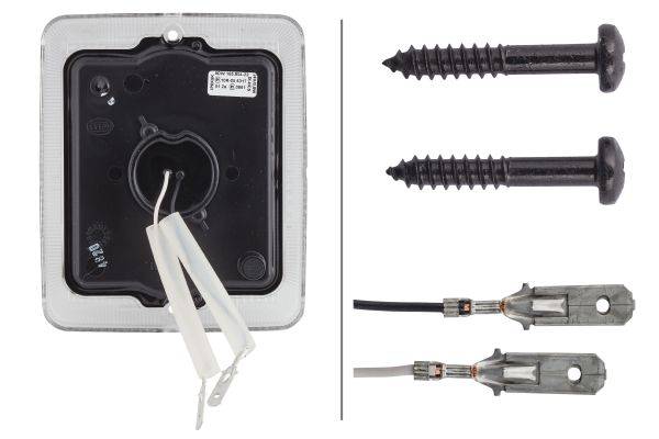 HELLA 9DW 195 804-221 Lichtscheibe, Blinkleuchte - 24V