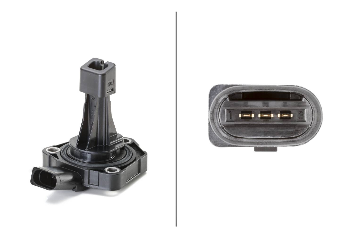 HELLA 6PR 013 680-021 Sensor, Motorölstand - 3-polig - mit Dichtung
