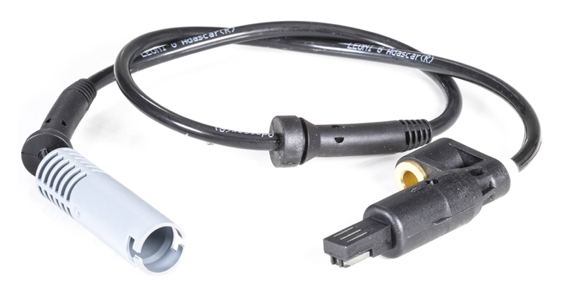 HELLA 6PU 010 039-361 Sensor, Raddrehzahl - 12V - Vorderachse beidseitig - Kabel: 555mm