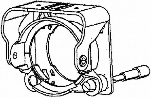 HELLA 8HG 153 152-001 Halter