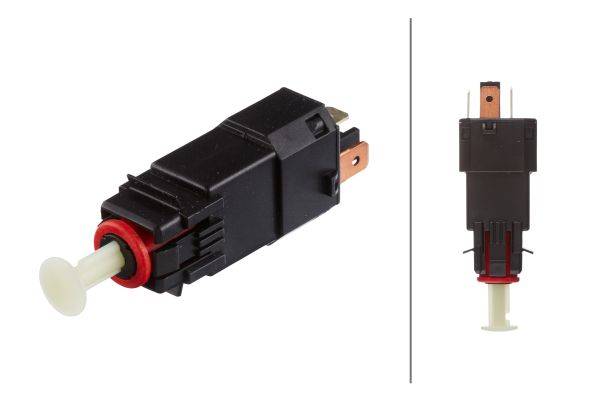 HELLA 6DD 008 622-761 Bremslichtschalter - 12V - Anschlussanzahl: 4 - geclipst - Wechselschalter - e