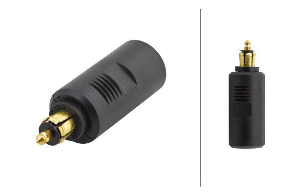 HELLA 8KA 007 589-131 Adapter, Steckdose - 12/24V - DIN/ISO: 4165