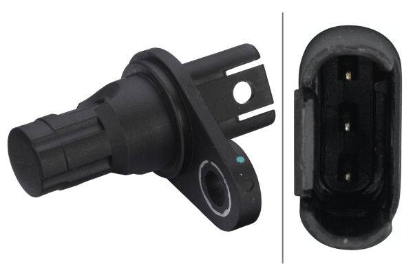 HELLA 6PU 009 121-011 Sensor, Nockenwellenposition - 12V - 3-polig