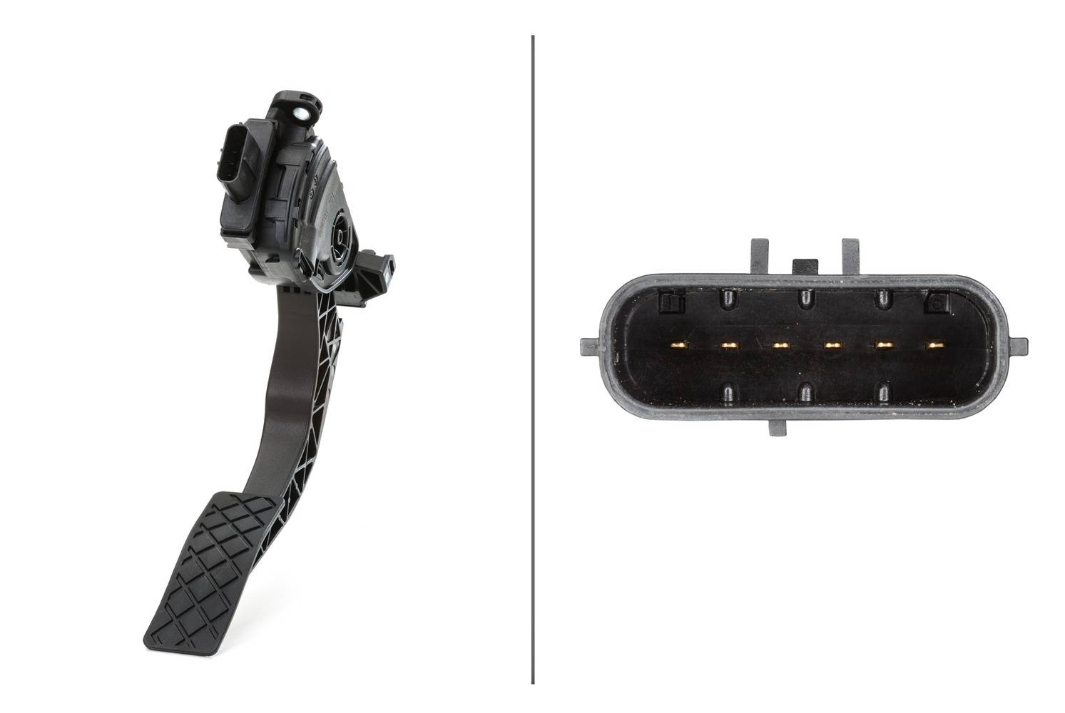 HELLA 6PV 009 505-701 Sensor, Fahrpedalstellung - für Linkslenker - Schaltgetriebe