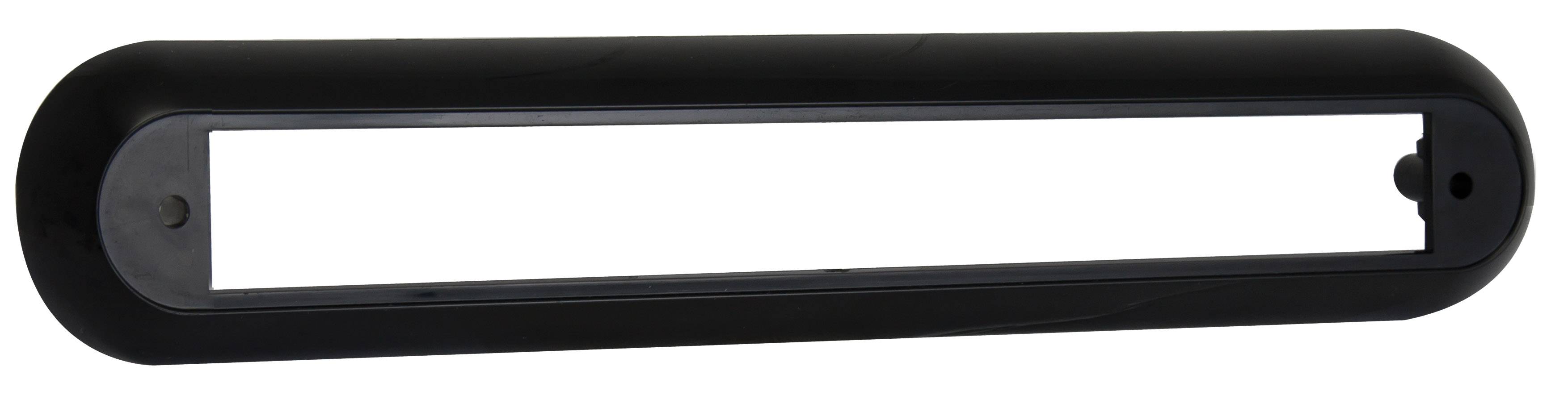 Aufbaurahmen, Einzelrahmen, schwarz, für Serie 235