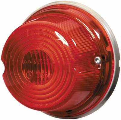 HELLA 2SA 001 259-751 Schlussleuchte - 12/24V - Anbau - Lichtscheibenfarbe: rot - hinten/links/oben/