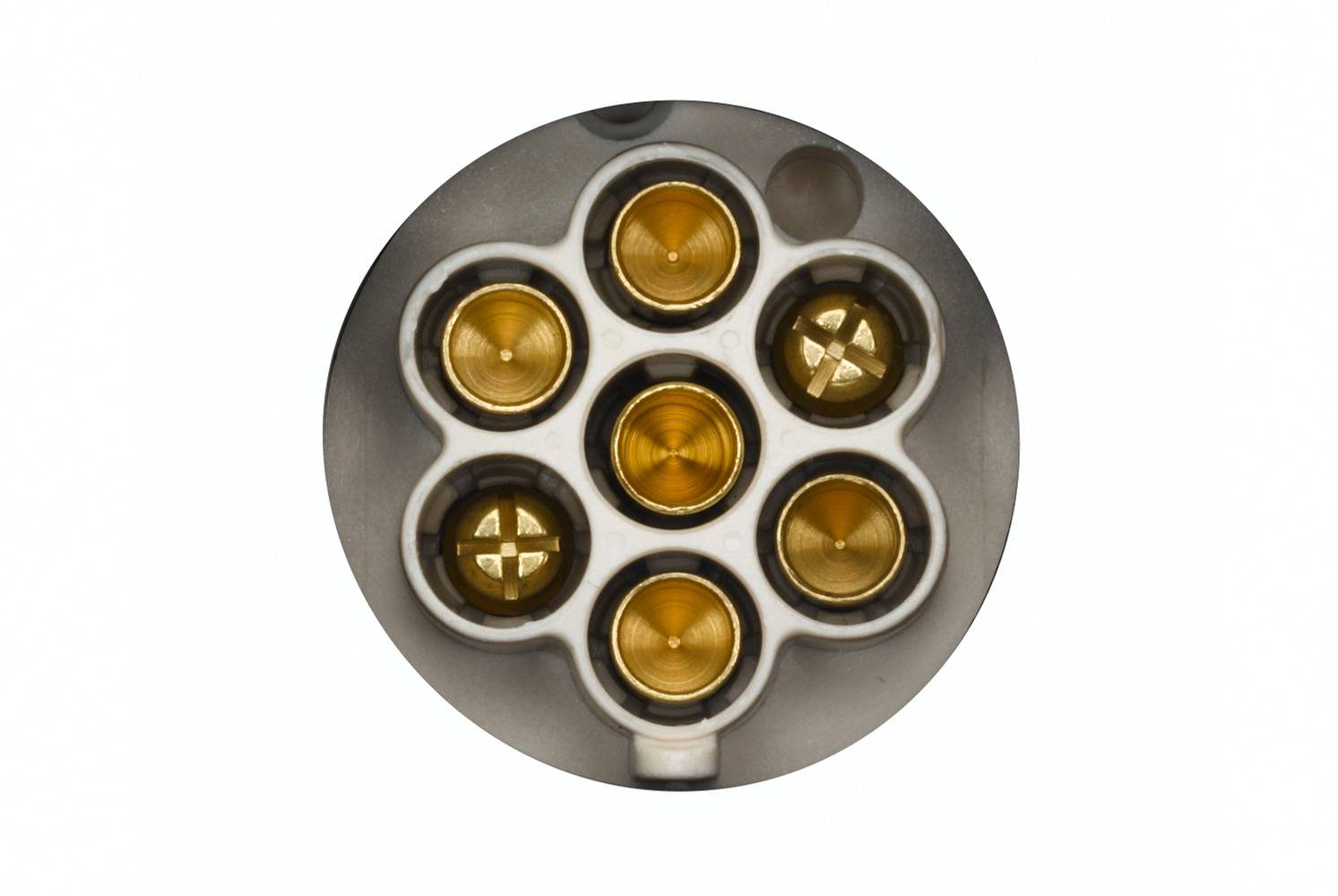 HELLA 8JB 001 943-041 Steckdose - 12V - 7-polig - Zinnbronze - Kunststoffgehäuse - Gehäusefarbe: sch