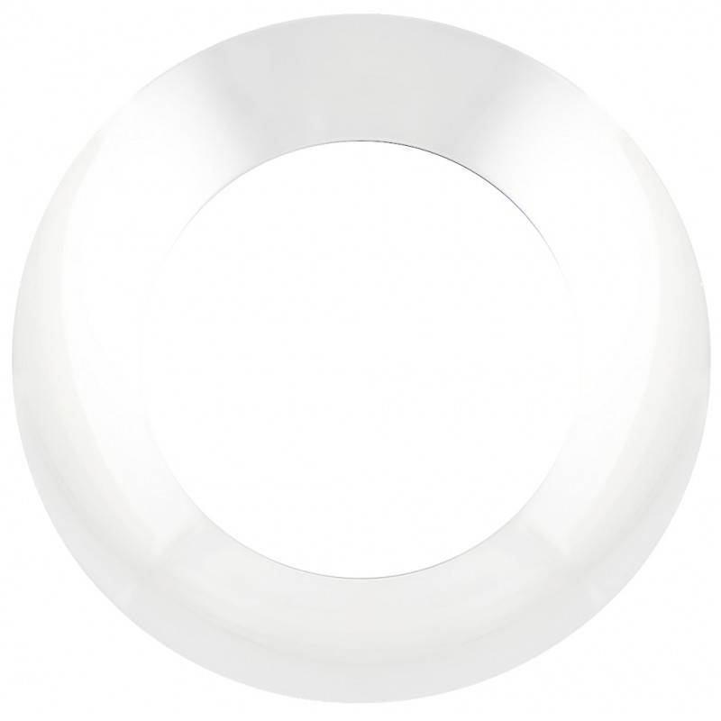 Runde Blende, Weiß, Zubehör für Serien 7524, 7530, 75