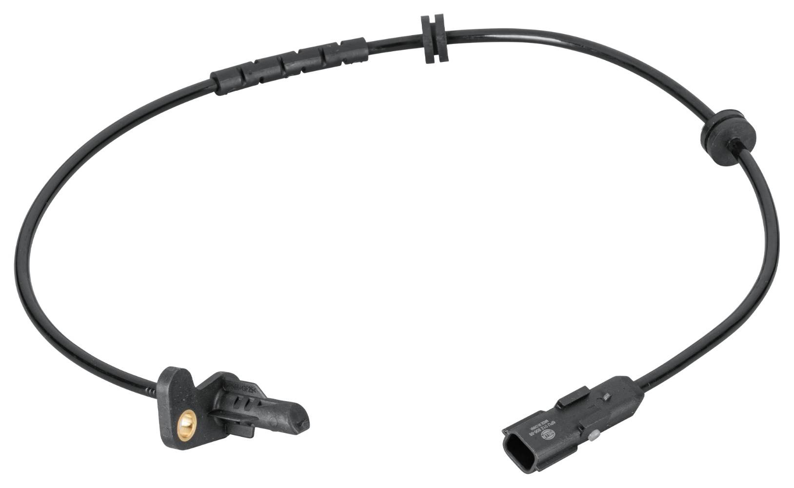 HELLA 6PU 012 806-881 Sensor, Raddrehzahl - 2-polig - hinten links - Kabel: 610mm