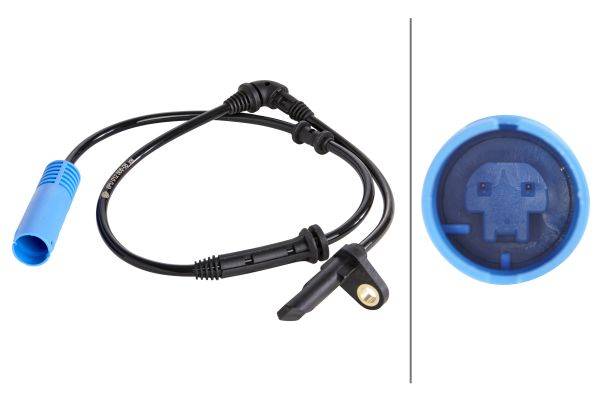 HELLA 6PU 012 806-081 Sensor, Raddrehzahl - 12V - Kabel: 660mm
