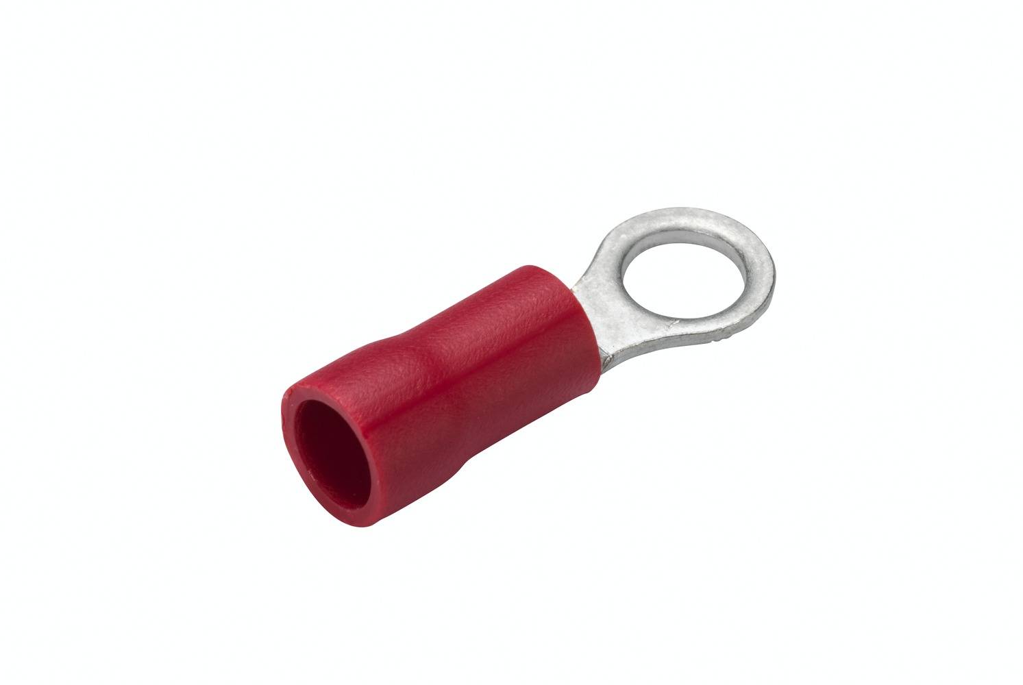 HELLA 8KW 044 276-003 Leitungsverbinder - rot - von: 0.5mm² - bis: 1.0mm² - M4 - Ringform - Menge: 1