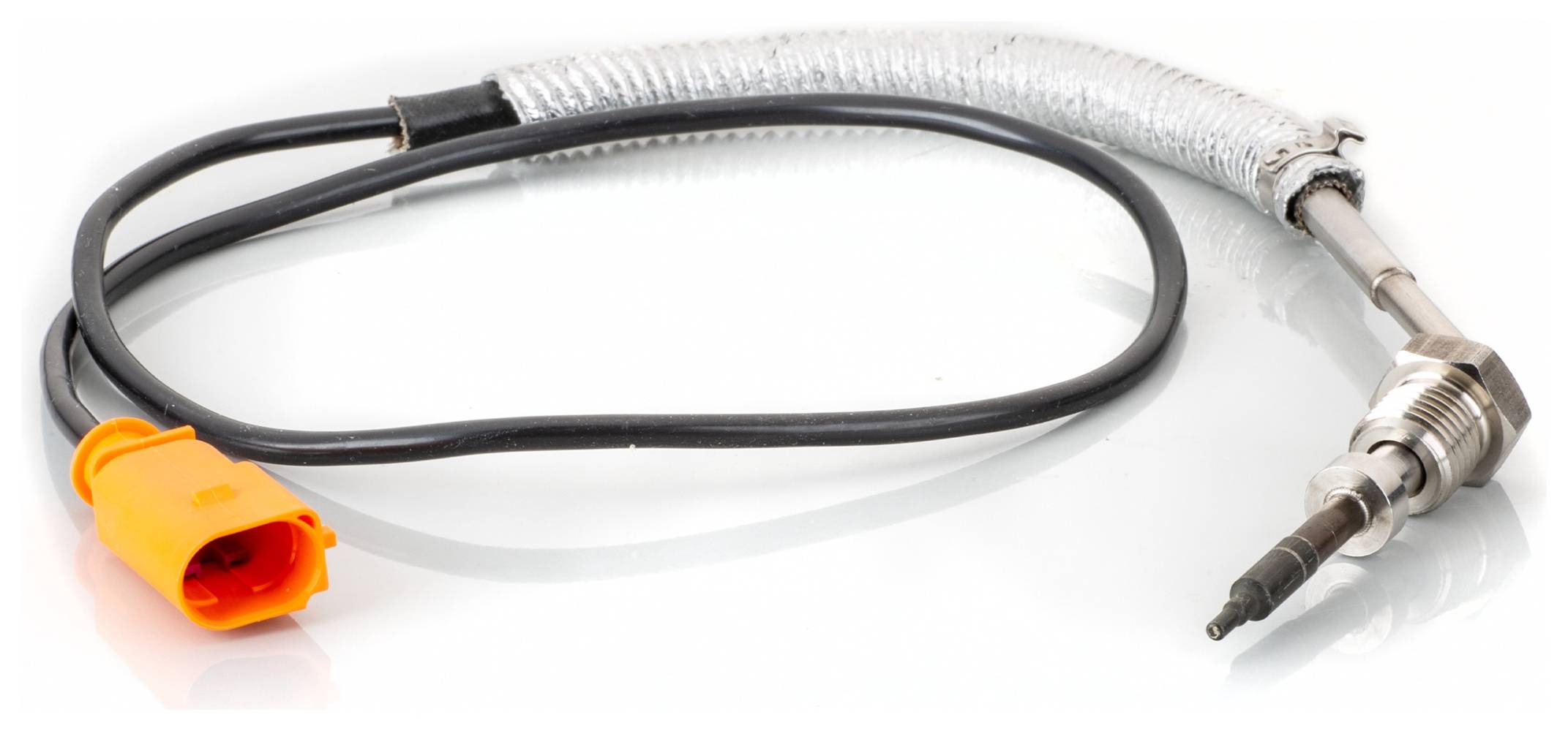 HELLA 6PT 014 495-071 Sensor, Abgastemperatur - 2-polig - geschraubt - Kabel: 700mm