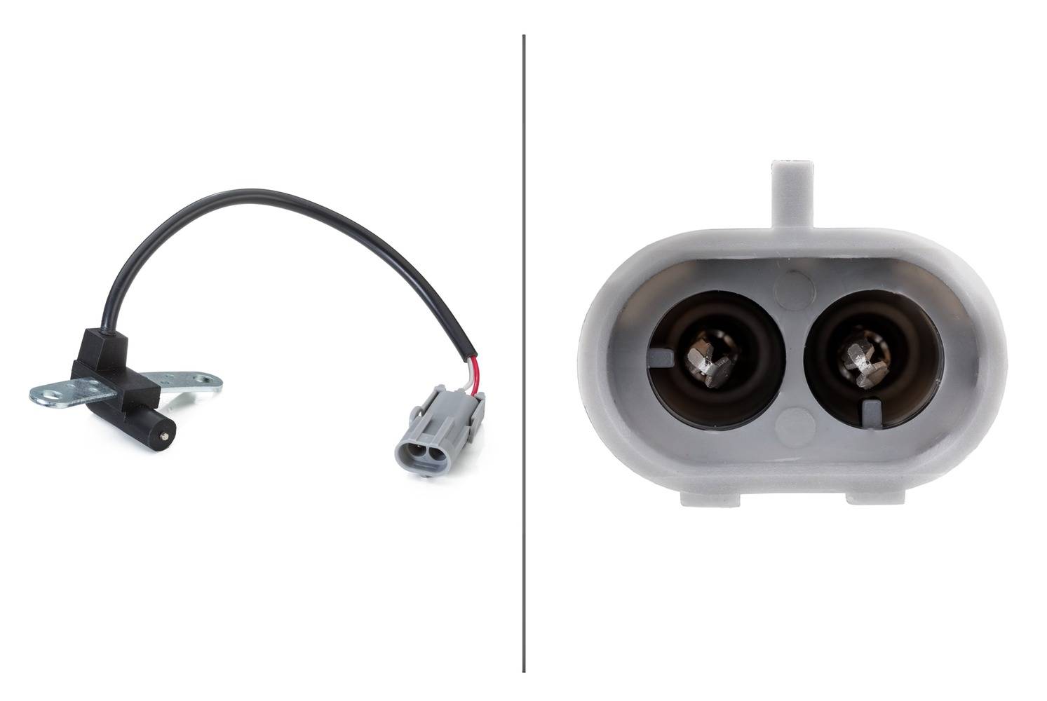 HELLA 6PU 009 163-741 Impulsgeber, Kurbelwelle - 12V - 2-polig - Kabel: 245mm