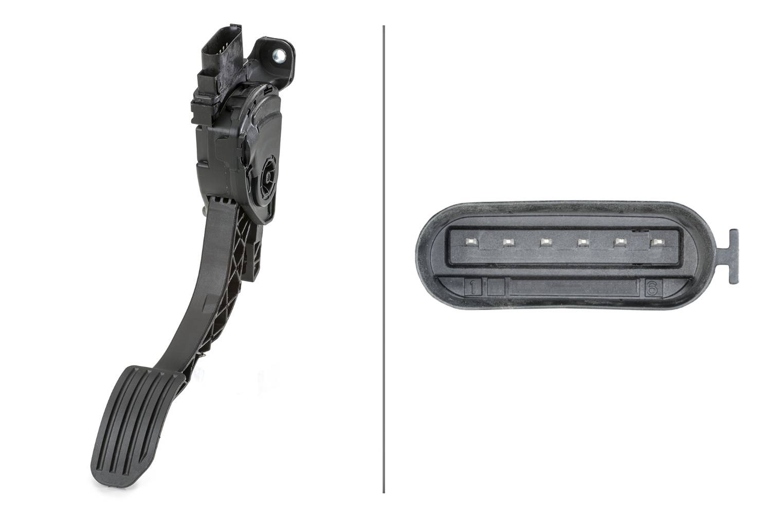 HELLA 6PV 010 834-801 Sensor, Fahrpedalstellung - für Linkslenker - Schaltgetriebe