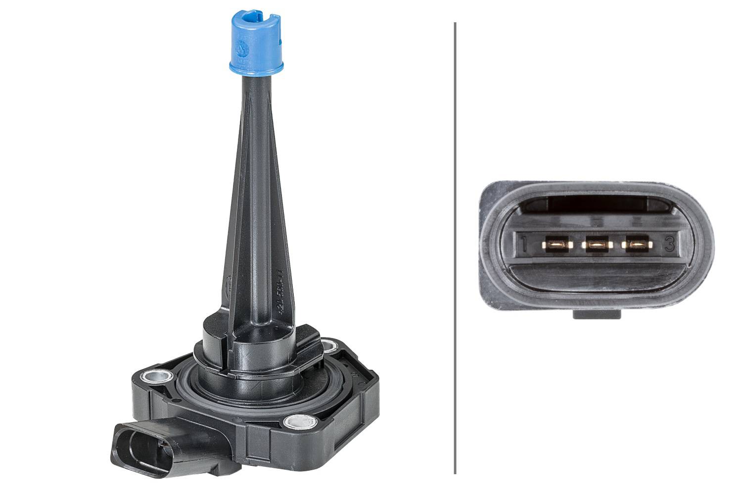 HELLA 6PR 010 418-901 Sensor, Motorölstand - 3-polig - mit Dichtung