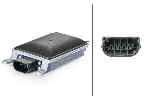 HELLA 6PZ 010 905-361 Steuergerät, Spurwechselassistent - 12V - Einbauort: links