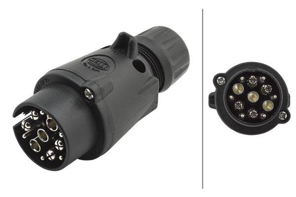 HELLA 8JA 005 951-061 Stecker - 12V - 13-polig - Stecker: Schraubkontakt - Kunststoffgehäuse