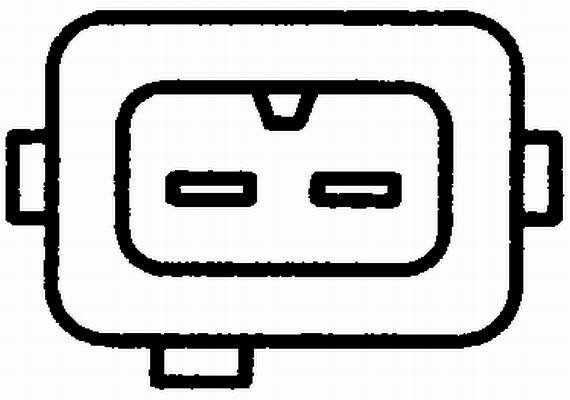 HELLA 6PU 009 163-531 Impulsgeber, Kurbelwelle - 12V - 2-polig - ohne Kabel