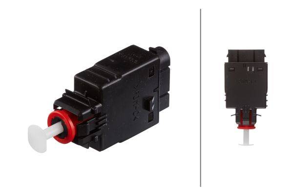 HELLA 6DF 007 666-001 Bremslichtschalter - 12V - Anschlussanzahl: 4 - geclipst - Öffner - elektrisch