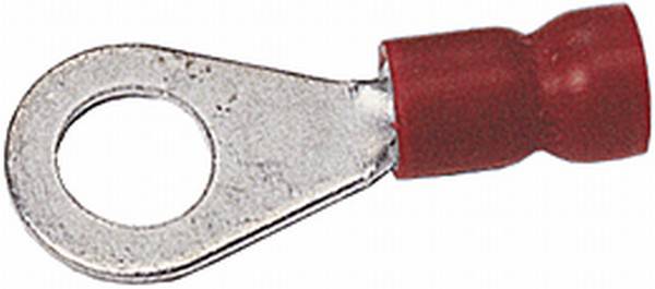 HELLA 8KW 744 772-003 Leitungsverbinder - rot - von: 0.5mm² - bis: 1.0mm² - M6 - Ringform - Menge: 1