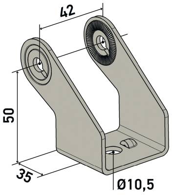 HELLA 9XD 990 298-031 Halter