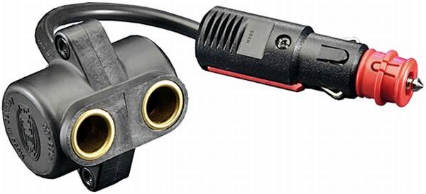 HELLA 8JB 008 032-001 Elektroleitung, Zigarettenanzünderanschluss - Länge: 120mm