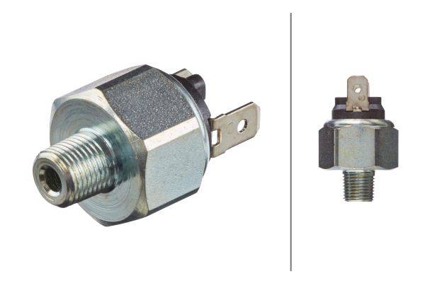 HELLA 6DF 007 669-001 Bremslichtschalter - 12V - Anschlussanzahl: 2 - Flachstecker - Schließer - hyd
