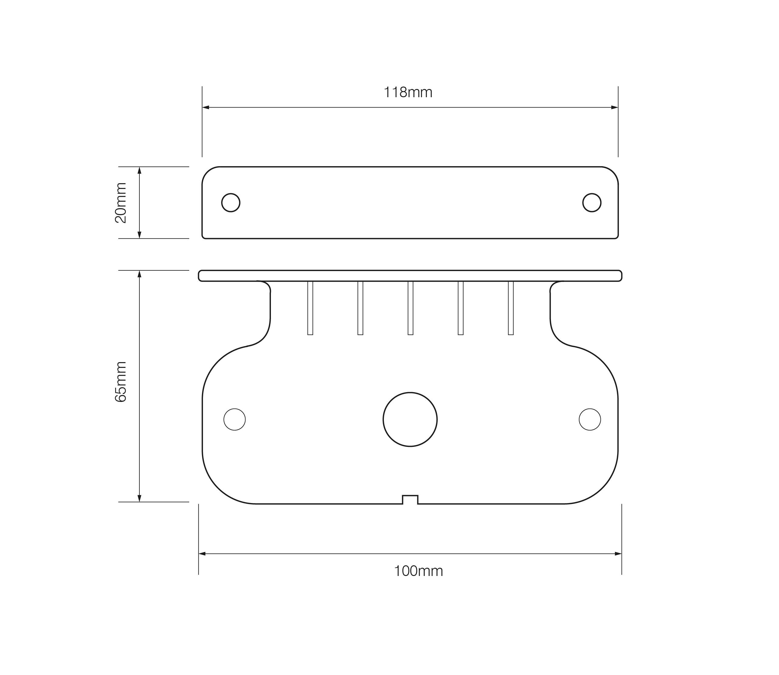 Montagewinkel, Markierungsleuchten, Serie 44
