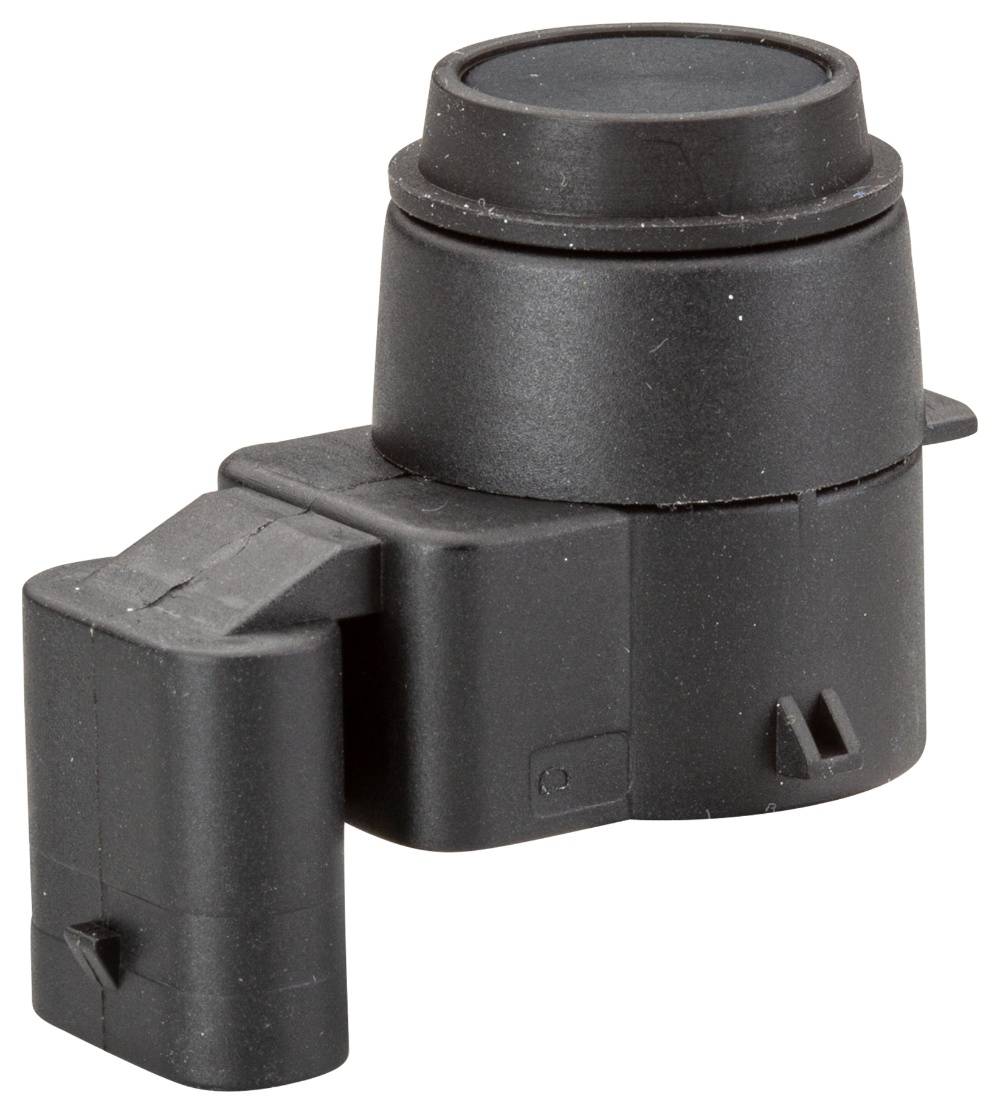 HELLA 6PX 358 141-021 Sensor, Einparkhilfe - gewinkelt - 3-polig - gesteckt - lackierbar - mit Befes