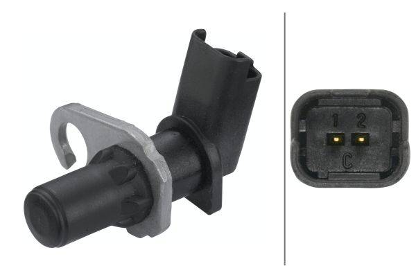 HELLA 6PU 009 146-421 Impulsgeber, Kurbelwelle - 12V - 2-polig