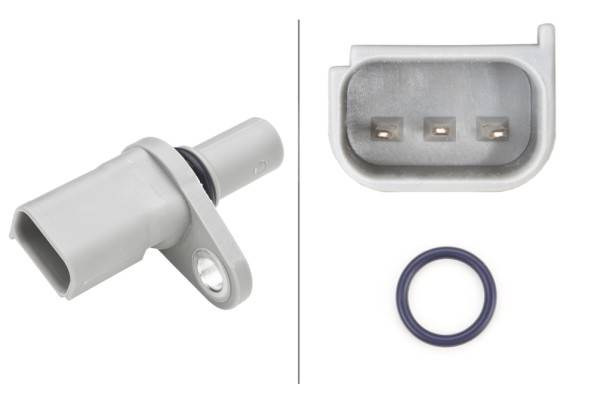 HELLA 6PU 009 121-681 Sensor, Nockenwellenposition - 12V - mit Dichtung - ohne Kabel