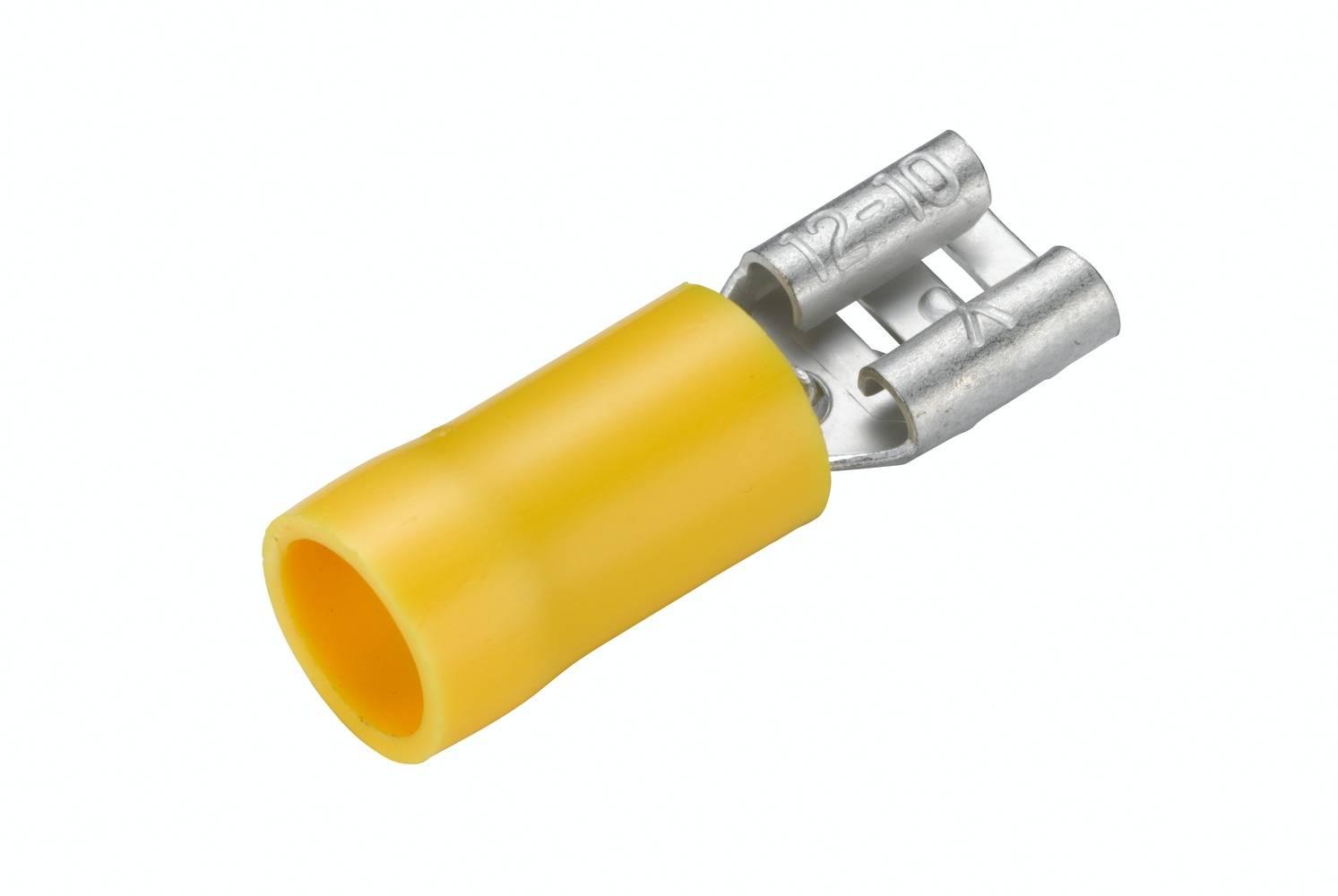 HELLA 8KW 044 023-003 Leitungsverbinder - gelb - von: 4.0mm² - bis: 6.0mm² - Flachsteckhülse - 6,3 x