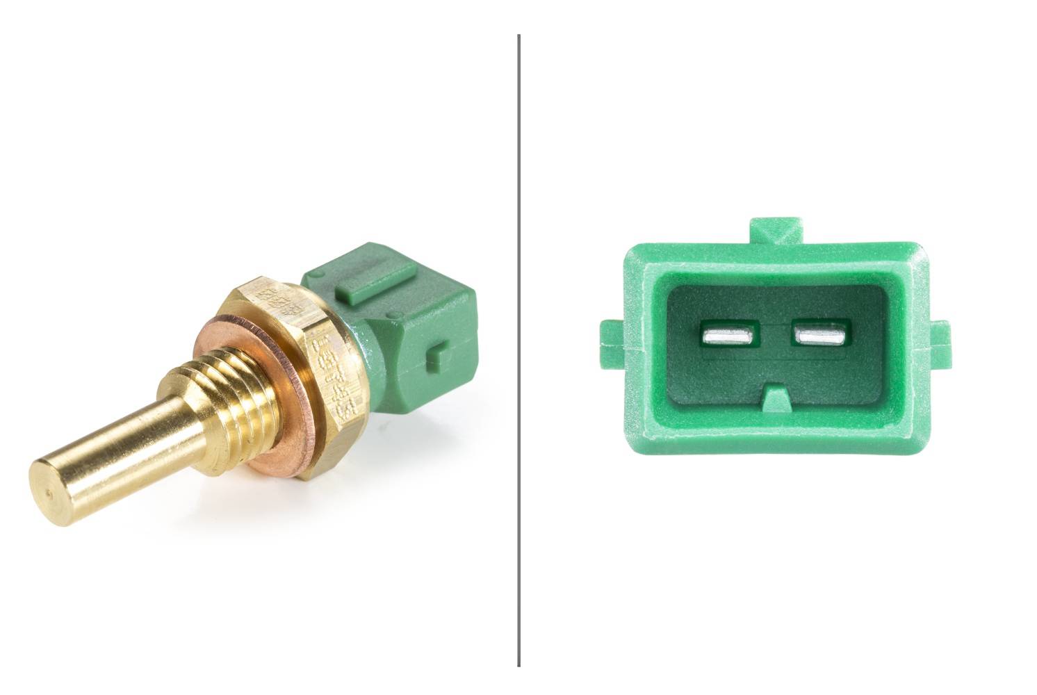 HELLA 6PT 009 107-431 Sensor, Kühlmitteltemperatur - 12V - geschraubt - mit Dichtung