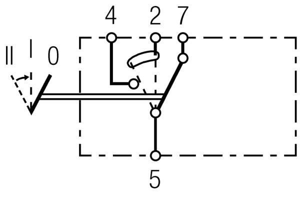 HELLA 6RH 007 832-551 Schalter - Tastbetätigung/Wippbetätigung - Ausstattungsvar.: II+->I-0 - Anschl