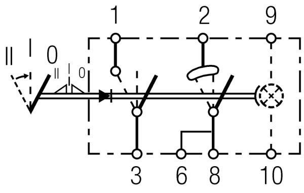 HELLA 6RH 007 832-551 Schalter - Tastbetätigung/Wippbetätigung - Ausstattungsvar.: II+->I-0 - Anschl