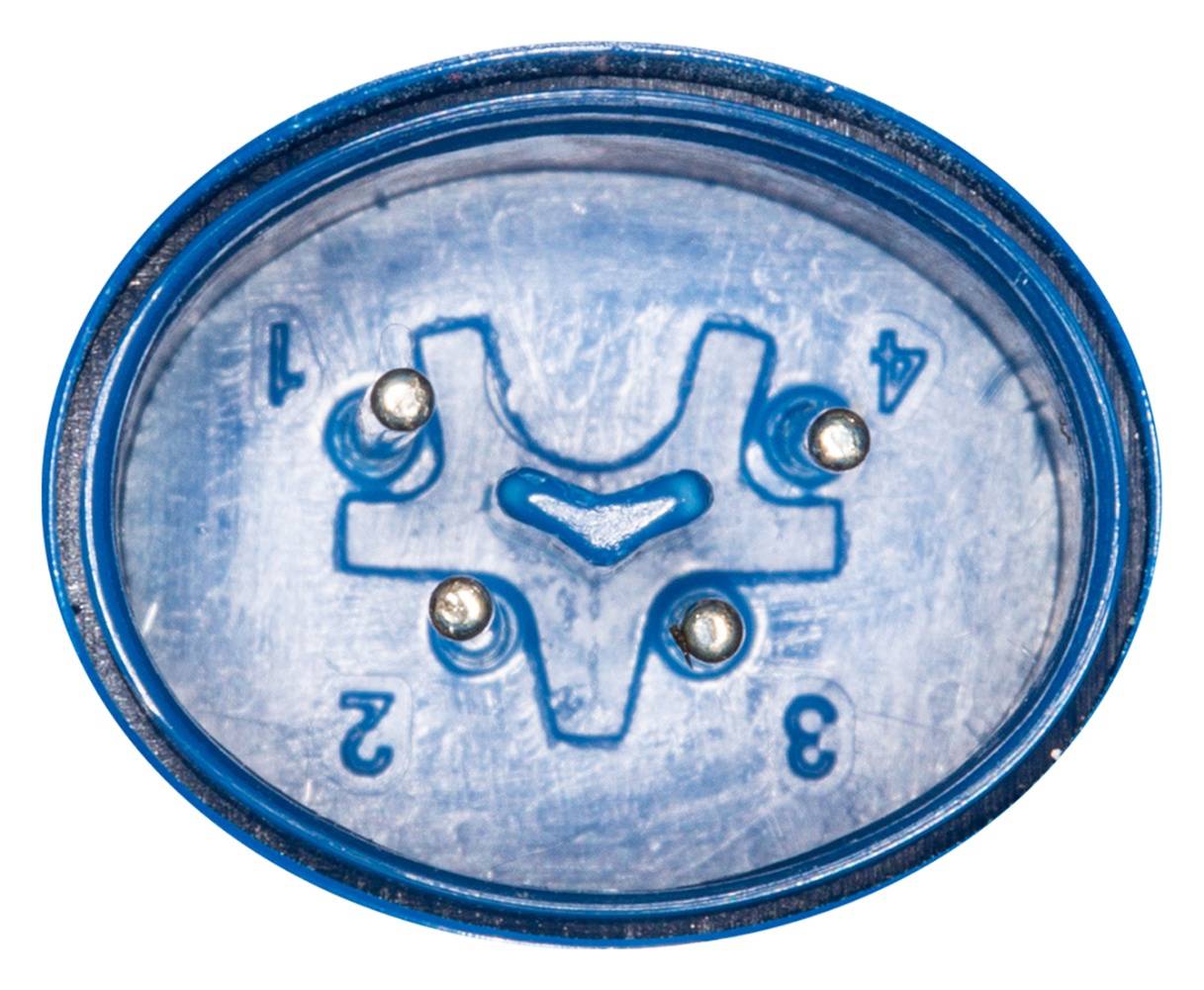 HELLA 6PX 358 141-291 Sensor, Einparkhilfe - gerade - 4-polig - gesteckt - lackierbar - mit Befestig