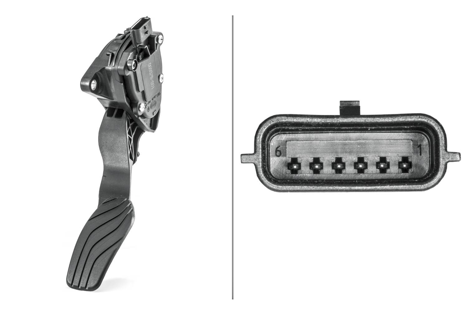 HELLA 6PV 009 978-801 Sensor, Fahrpedalstellung - für Rechtslenker - nicht für CVT-Automatikgetriebe
