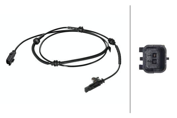 HELLA 6PU 010 039-791 Sensor, Raddrehzahl - 12V - Kabel: 1690mm