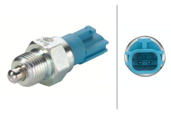 HELLA 6ZF 181 612-061 Schalter, Rückfahrleuchte - 12V - Anschlussanzahl: 2 - geschraubt - Schließer