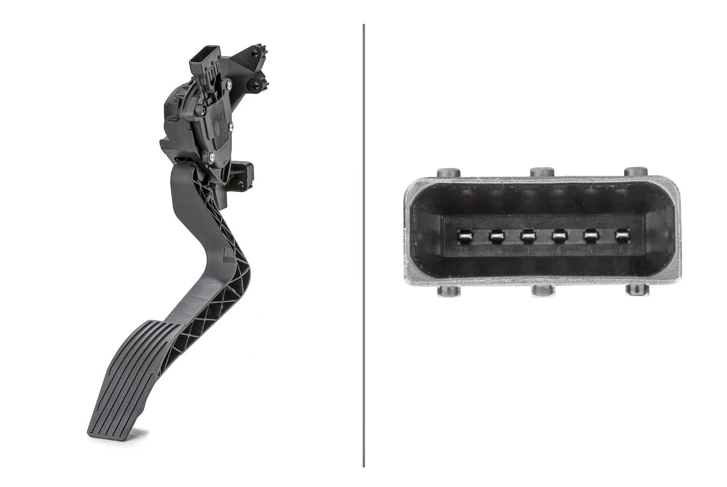 HELLA 6PV 010 175-711 Sensor, Fahrpedalstellung - für Linkslenker - Automatikgetriebe/Schaltgetriebe