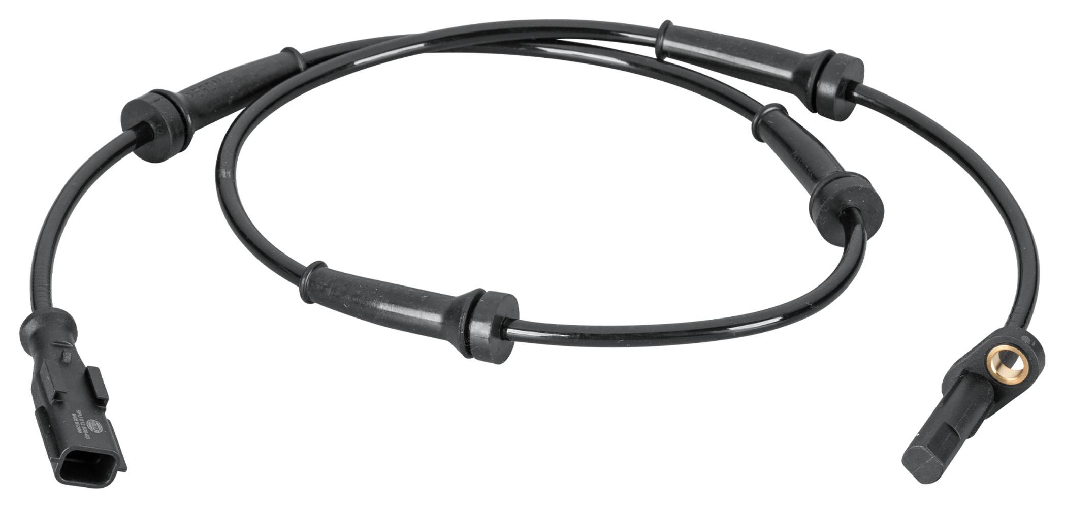 HELLA 6PU 012 806-631 Sensor, Raddrehzahl - 2-polig - Hinterachse beidseitig - Kabel: 840mm