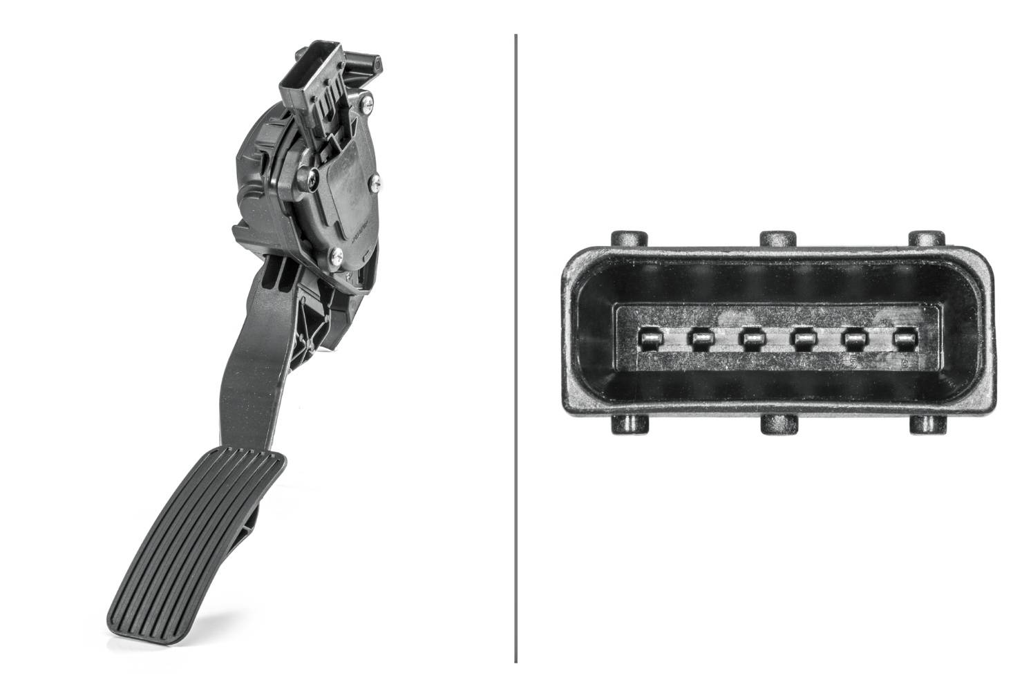 HELLA 6PV 009 765-731 Sensor, Fahrpedalstellung - für Rechtslenker - Schaltgetriebe 6 Gang