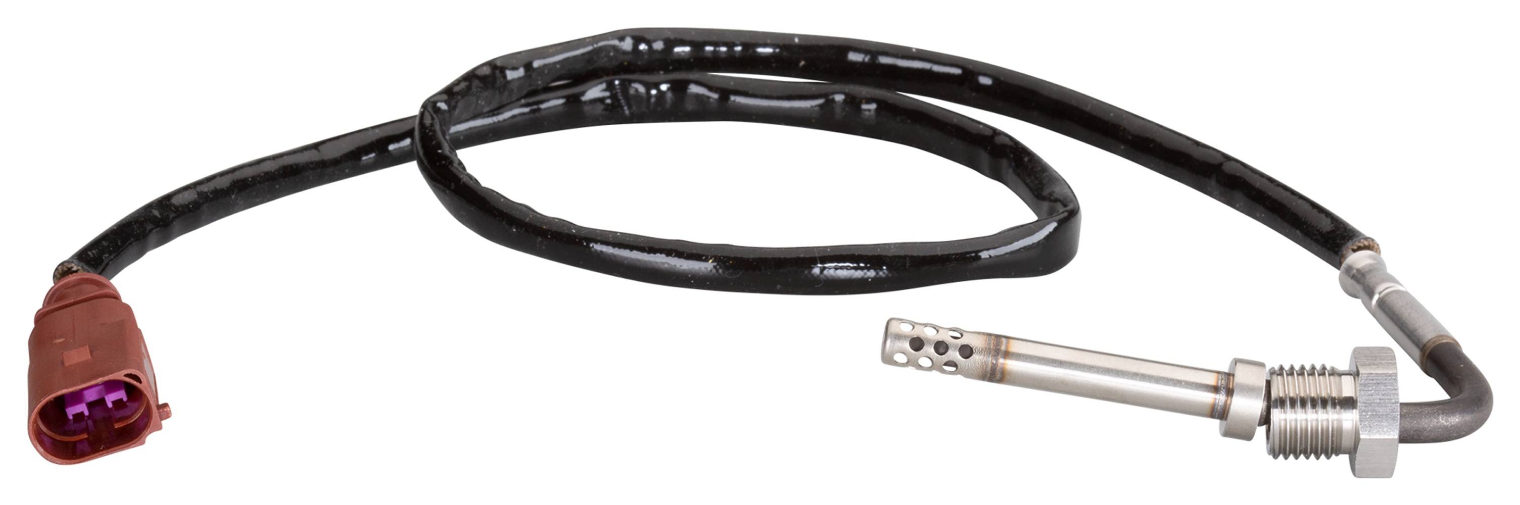 HELLA 6PT 010 376-191 Sensor, Abgastemperatur - 2-polig - geschraubt - Kabel: 580mm