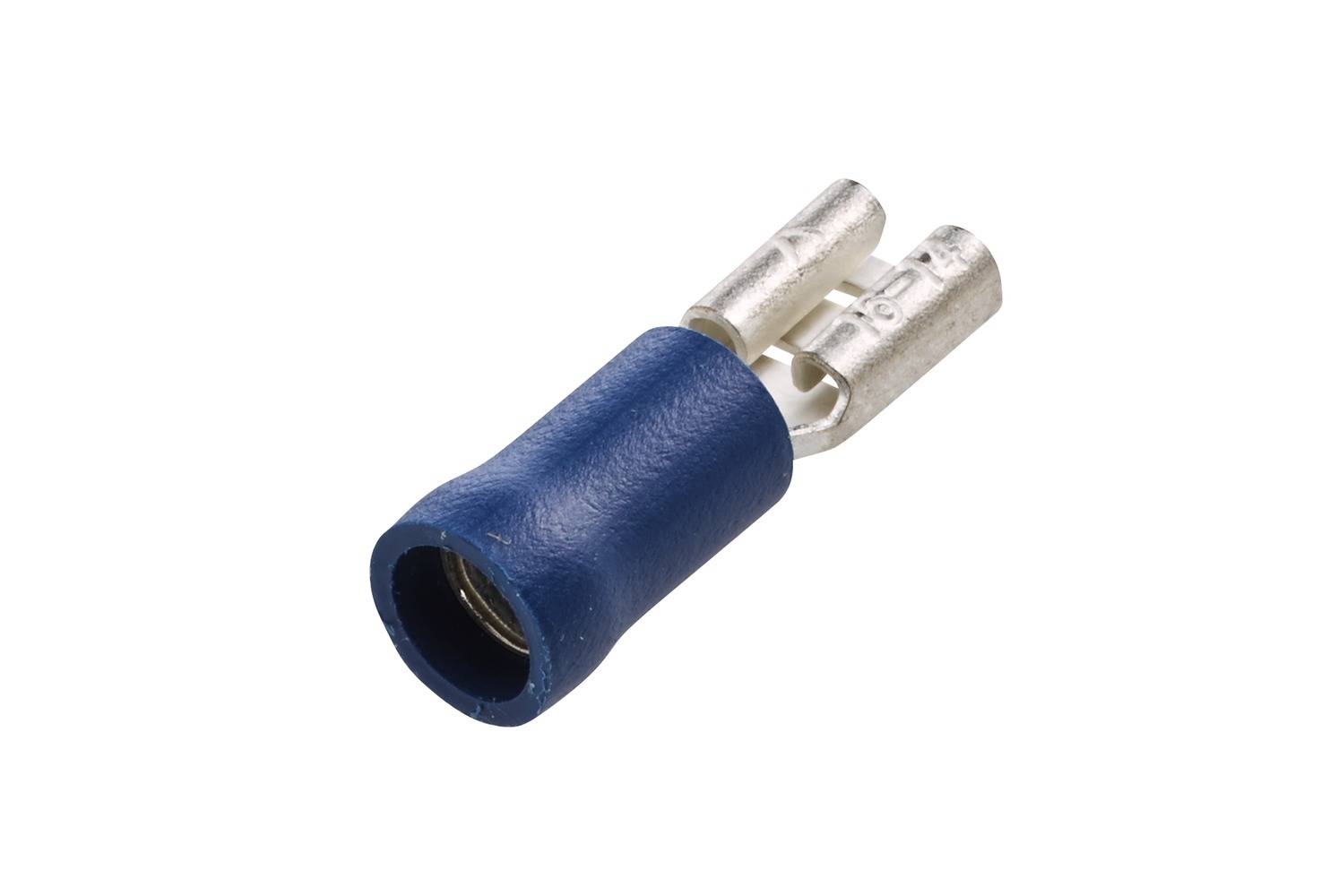 HELLA 8KW 744 698-003 Leitungsverbinder - blau - von: 1.5mm² - bis: 2.5mm² - Flachsteckhülse - 4,8 x