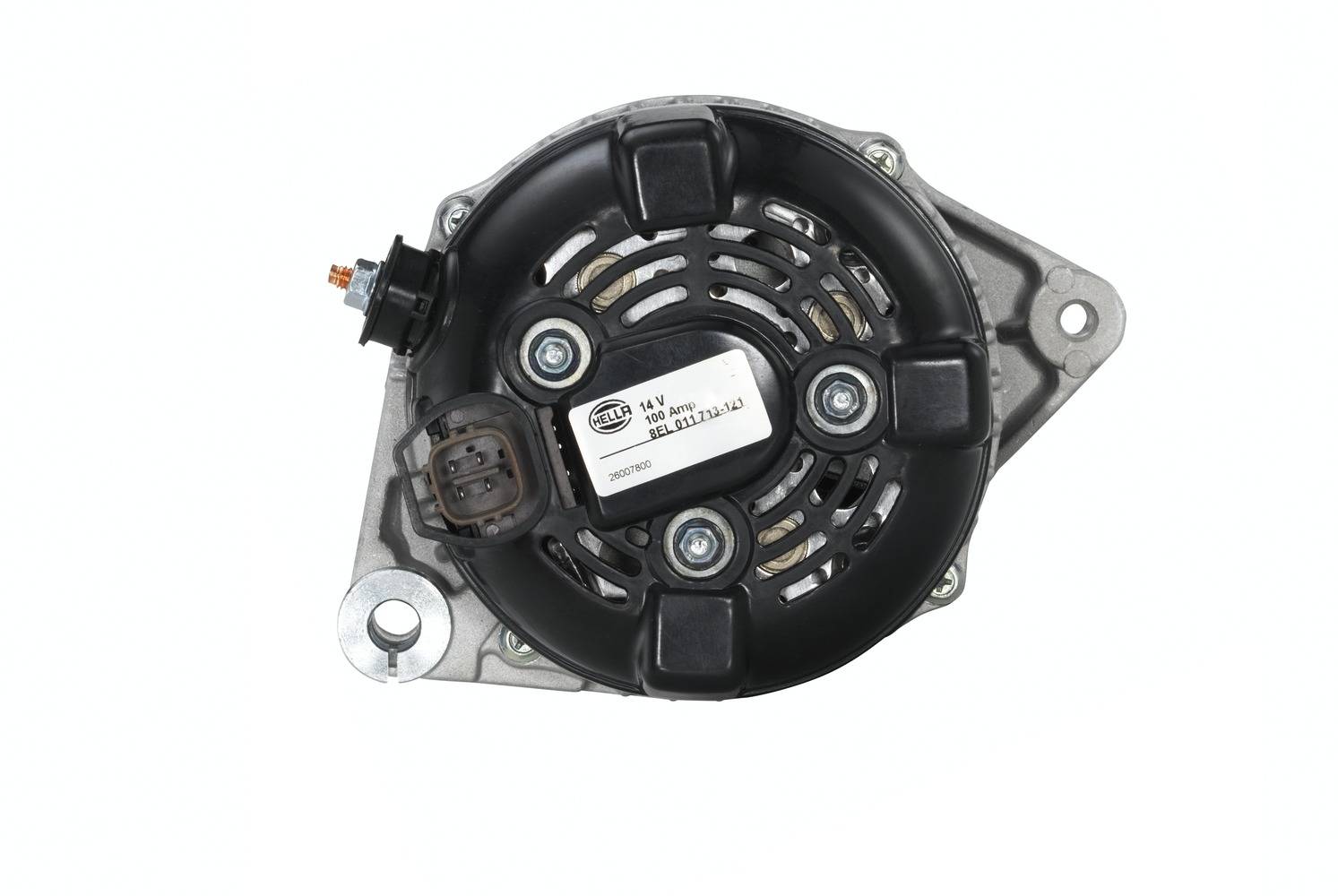 HELLA 8EL 011 713-121 Generator - 14V - 100A - für u.a. Toyota Land Cruiser Prado (_J15_)