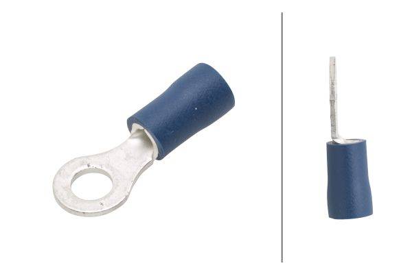 HELLA 8KW 044 028-812 Leitungsverbinder - blau - von: 1.5mm² - bis: 2.5mm² - M4 - Ringform - Set - M