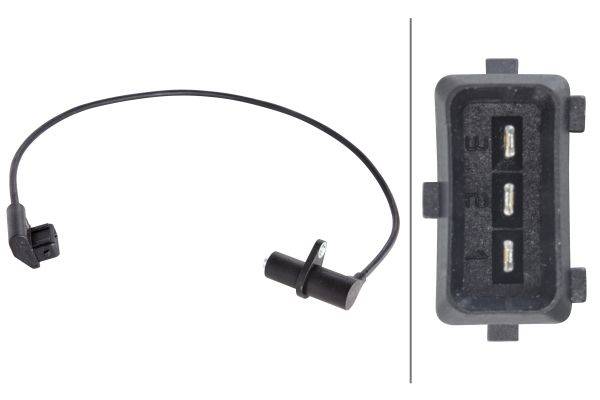 HELLA 6PU 012 681-001 Sensor, Nockenwellenposition - 12V - Kabel: 560mm