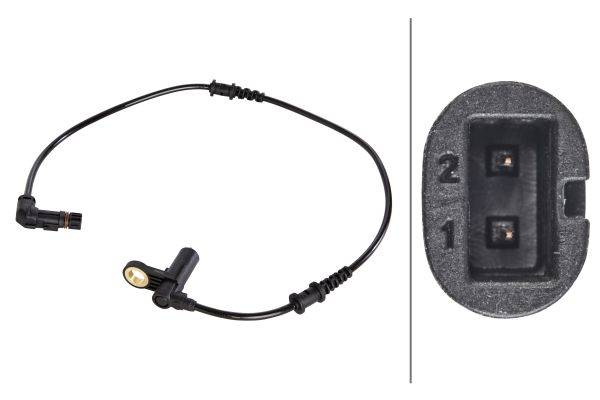 HELLA 6PU 012 039-621 Sensor, Raddrehzahl - 12V - Kabel: 600mm