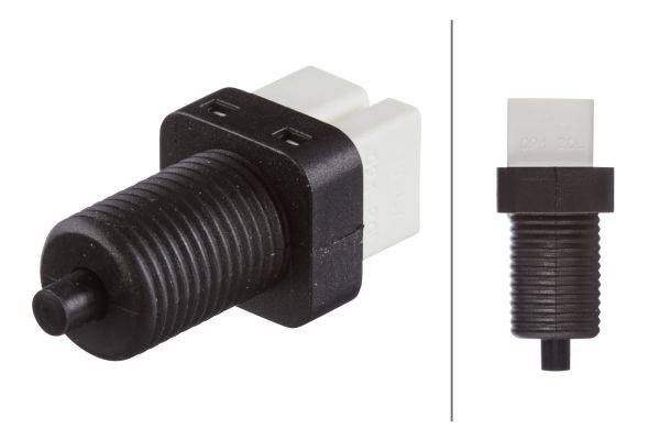 HELLA 6DD 008 622-171 Bremslichtschalter - 12V - Anschlussanzahl: 2 - geschraubt - Öffner - elektris