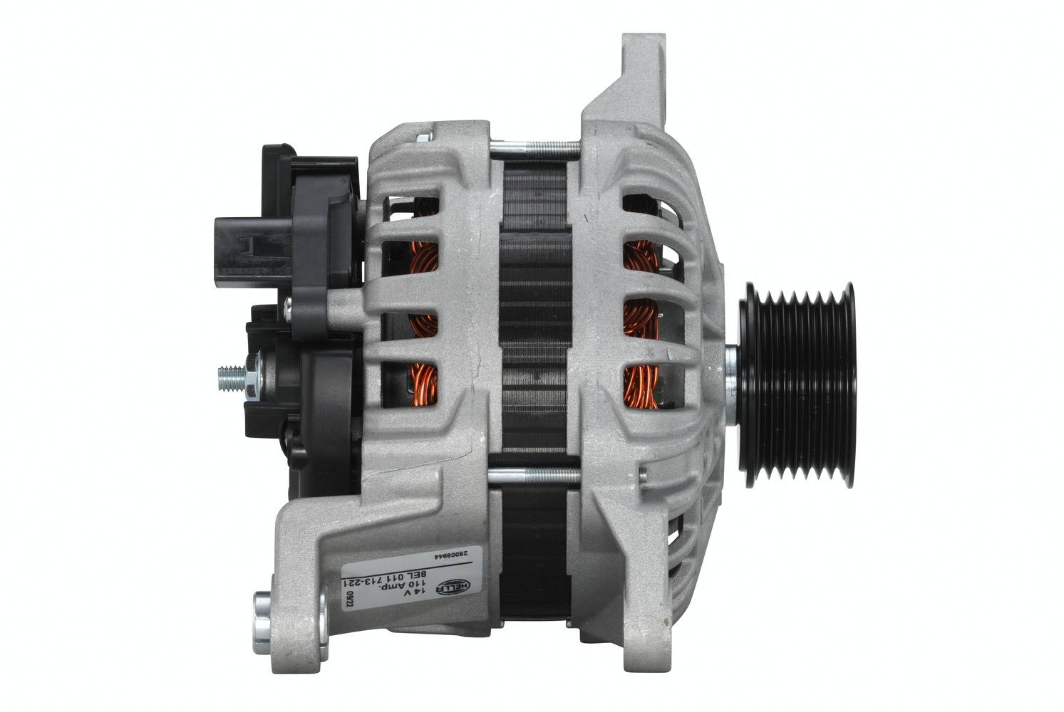 HELLA 8EL 011 713-221 Generator - 14V - 110A - für u.a. Fiat Ducato Platform/Chassis (250_,290_)